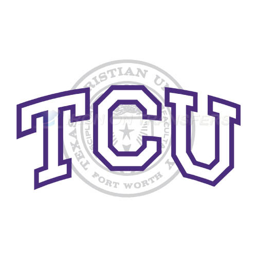 TCU Horned Frogs Iron-on Stickers (Heat Transfers)NO.6436